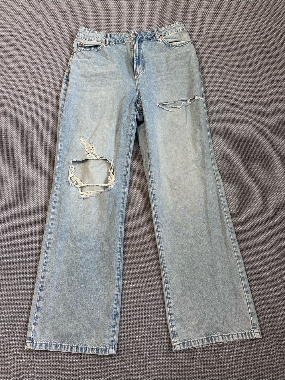 Garage Denim Wide-Leg Jeans